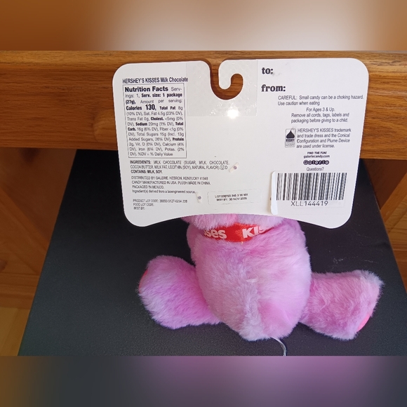 Pink Plush Kitten - Picture 4 of 7